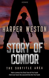 Pre Made Book Cover Gondola