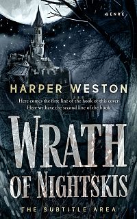 Pre Made Book Cover Mirage