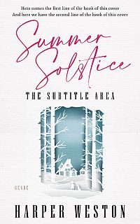 Pre Made Book Cover Wild Sand