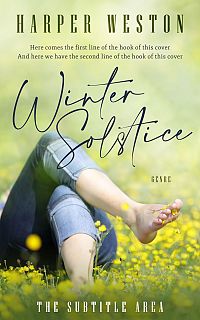 Pre Made Book Cover Beryl Green