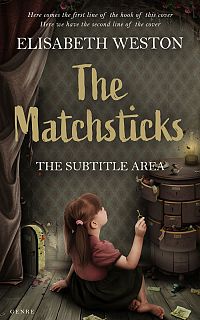 Pre Made Book Cover Taupe