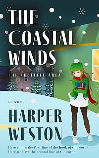 Pre Made Book Cover Jagged Ice