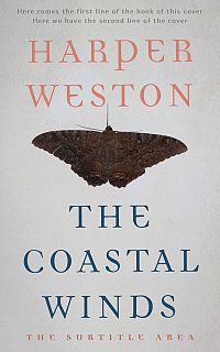 Pre Made Book Cover Quill Gray