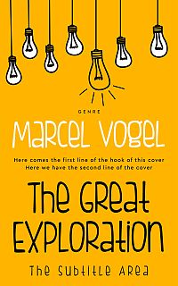 Pre Made Book Cover Selective Yellow