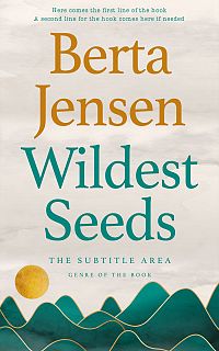 Pre Made Book Cover Pearl Bush