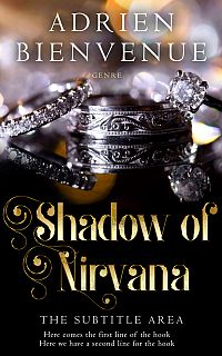 Pre Made Book Cover Cocoa Brown