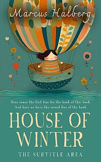 Pre Made Book Cover Viridian