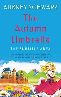 Pre Made Book Cover Curious Blue