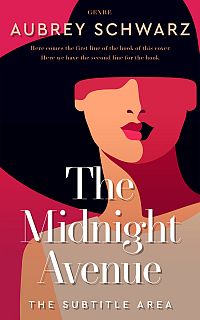 Pre Made Book Cover My Pink