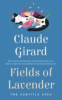 Pre Made Book Cover Steel Blue