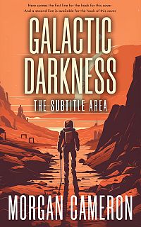 Pre Made Book Cover Copper