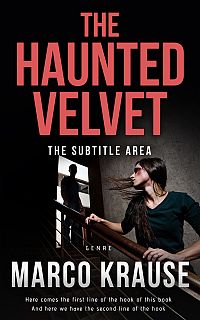 Pre Made Book Cover New York Pink