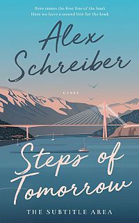 Pre Made Book Cover Smalt Blue