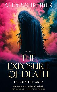 Pre Made Book Cover Chestnut Rose