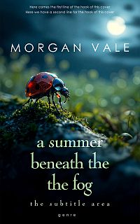 Pre Made Book Cover Black