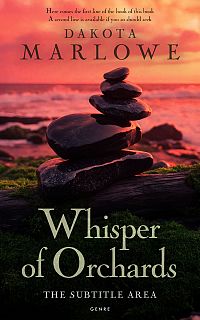 Pre Made Book Cover Terracotta