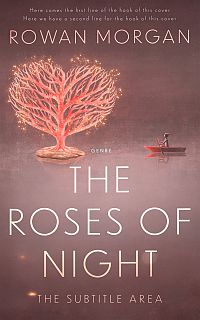 Pre Made Book Cover Russett