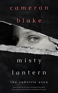 Pre Made Book Cover Cloudy