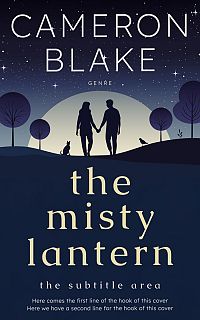 Pre Made Book Cover Mirage