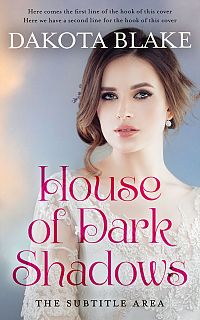 Pre Made Book Cover Silver