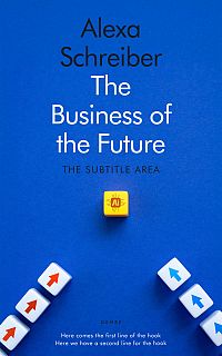 Pre Made Book Cover Science Blue