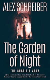 Pre Made Book Cover Rose Fog
