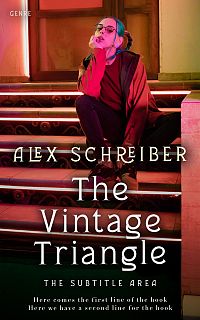 Pre Made Book Cover New York Pink