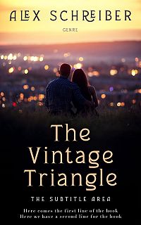 Pre Made Book Cover Thunder