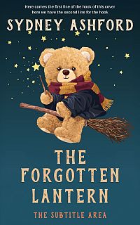 Pre Made Book Cover Blue Dianne