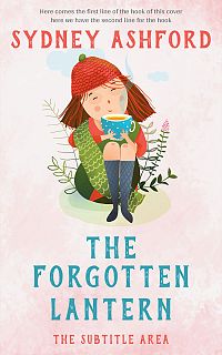 Pre Made Book Cover Dawn Pink