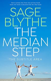 Pre Made Book Cover Curious Blue