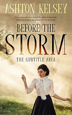 Premade Book Cover Sorrell Brown - ID 20618