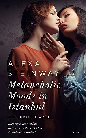 Premade Book Cover Cocoa Brown - ID 22314