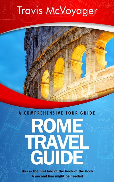 Pre Made Book Cover Red Damask