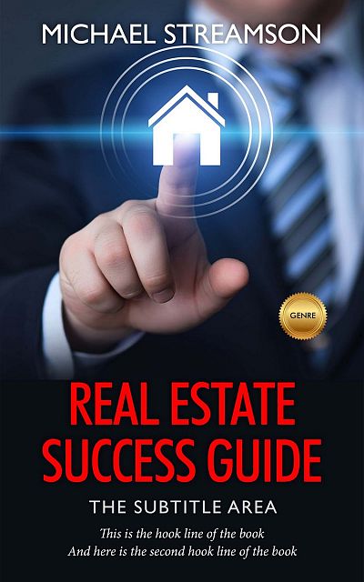 Pre Made Book Cover Mirage