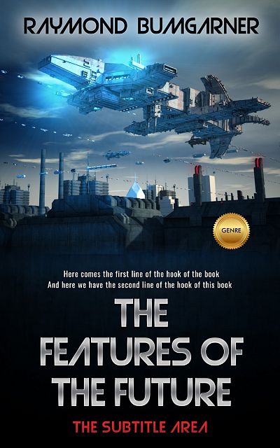 Pre Made Book Cover Edward