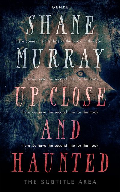 Pre Made Book Cover Mirage