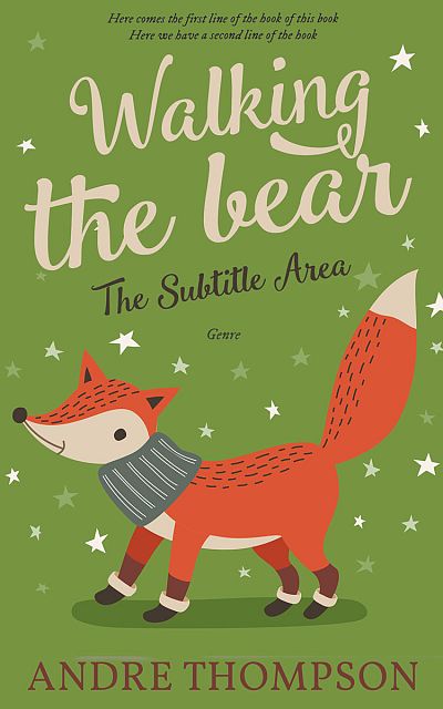 Pre Made Book Cover Sycamore