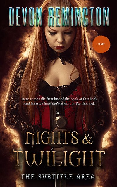 Pre Made Book Cover Tamarind