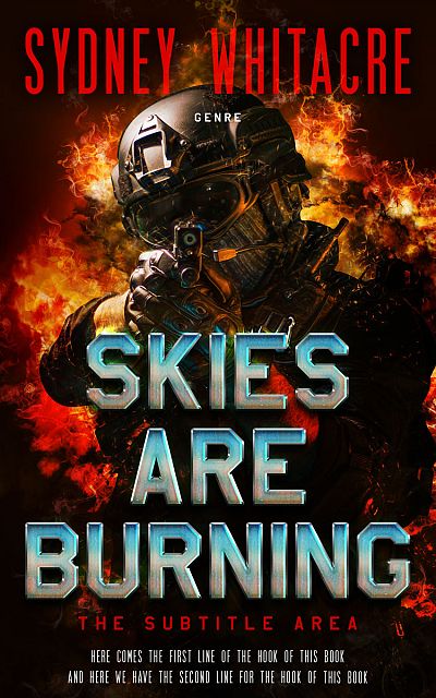 Pre Made Book Cover Fuzzy Wuzzy Brown