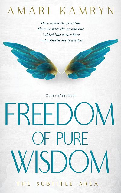 Pre Made Book Cover Elm
