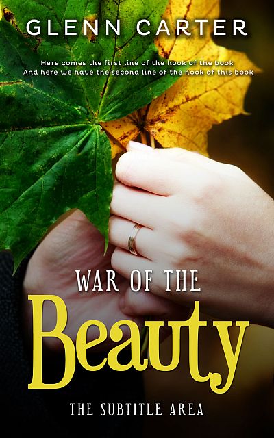 Pre Made Book Cover Tacha
