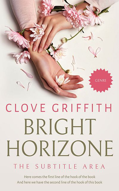 Pre Made Book Cover Pearl Bush