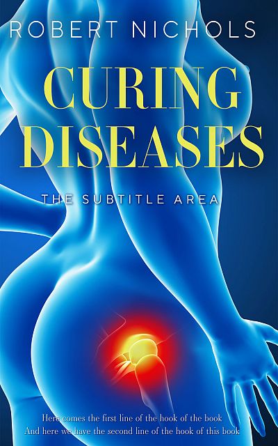 Pre Made Book Cover Tory Blue