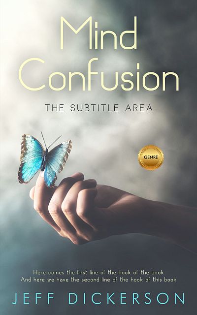 Pre Made Book Cover Abbey