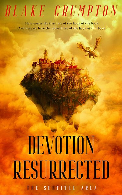 Pre Made Book Cover Dixie