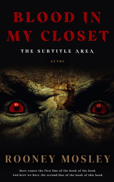 Pre Made Book Cover Cod Gray
