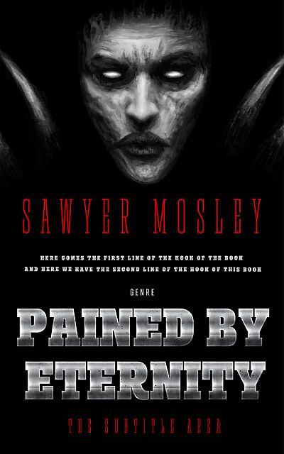 Pre Made Book Cover Dusty Gray