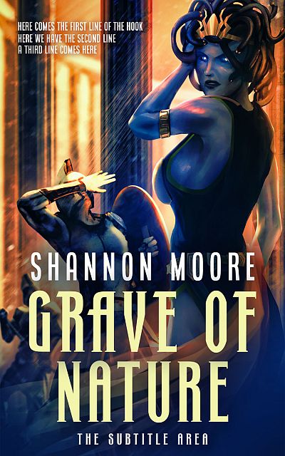 Pre Made Book Cover Harvest Gold
