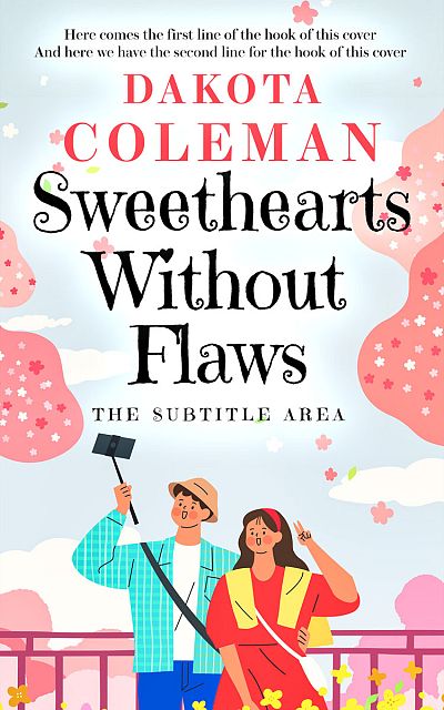Pre Made Book Cover Soft Peach